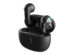 Skullcandy Rail True Wireless Earbuds, True Black, S2RLW-Q740