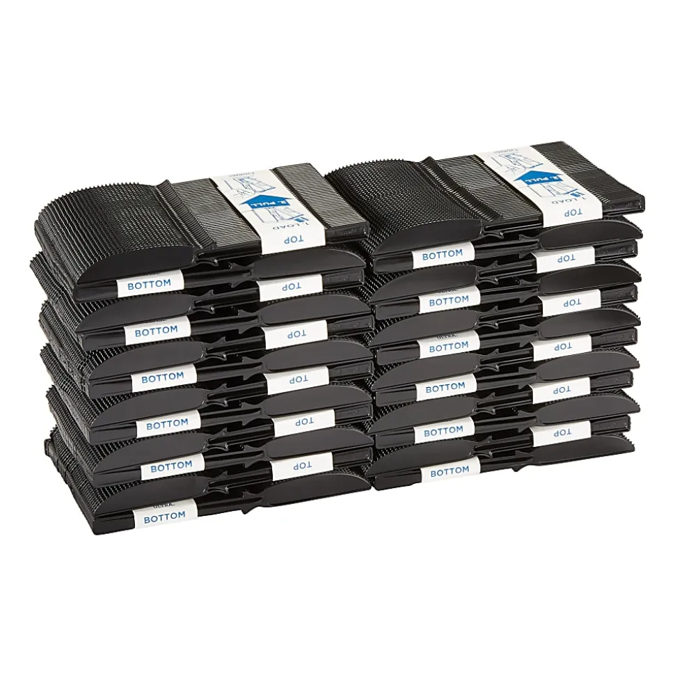 SmartStock T-Series Disposable Cutlery Refills, Polystyrene Knives, Black, 40 Knives Per Refill, Box Of 24 Refills