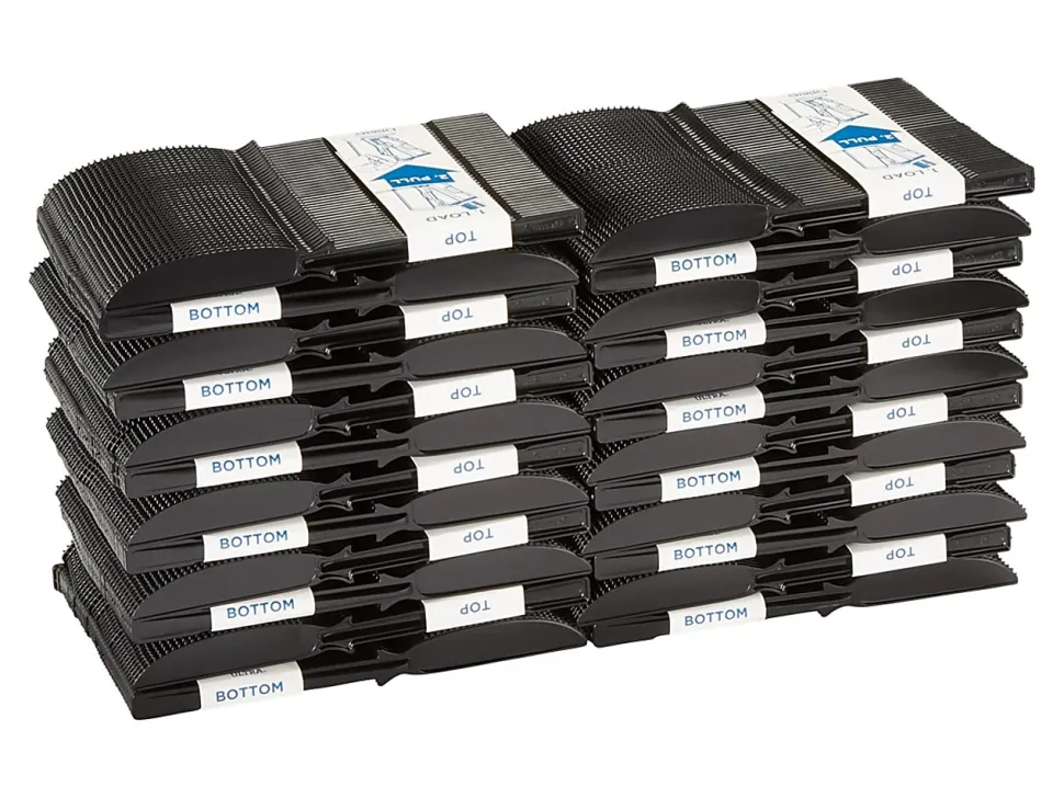 SmartStock T-Series Disposable Cutlery Refills, Polystyrene Knives, Black, 40 Knives Per Refill, Box Of 24 Refills