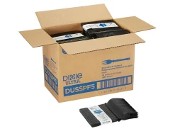 SmartStock T-Series Disposable Cutlery Refills, Polypropylene Forks, Black, 40 Forks Per Refill, Box Of 24 Refills