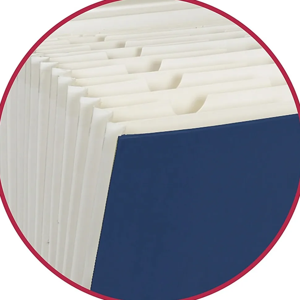 Smead® A-Z Expanding File Box, Assorted