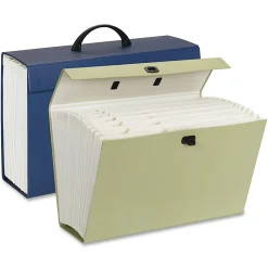 Smead® A-Z Expanding File Box, Assorted