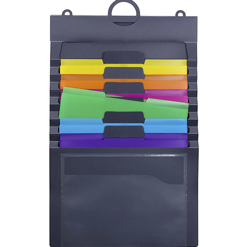 Smead® Cascading Wall Organizer, Letter Size, Multicolor