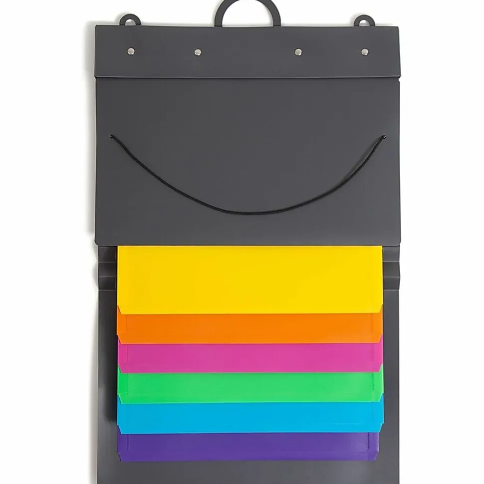 Smead® Cascading Wall Organizer, Letter Size, Multicolor