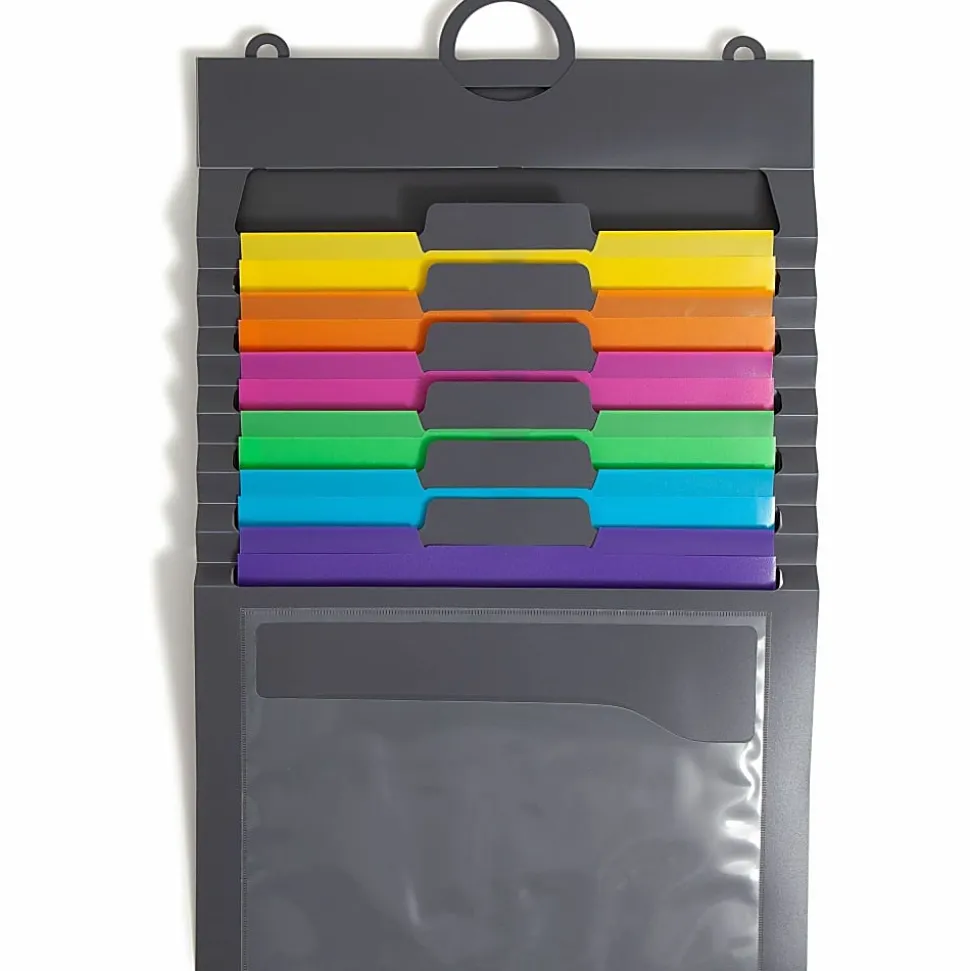 Smead® Cascading Wall Organizer, Letter Size, Multicolor