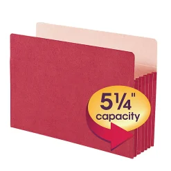 Smead® Colored File Pocket, 8-1/2