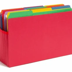 Smead® Colored File Pocket, 8-1/2