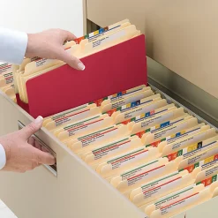 Smead® Colored File Pocket, 8-1/2