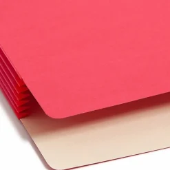 Smead® Colored File Pocket, 8-1/2