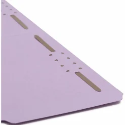 Smead® Colored Top-Tab Fastener File Folders, 8 1/2
