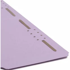 Smead® Colored Top-Tab Fastener File Folders, 8 1/2