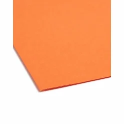 Smead® Color Fastener Folders With Reinforced Tabs, 8 1/2