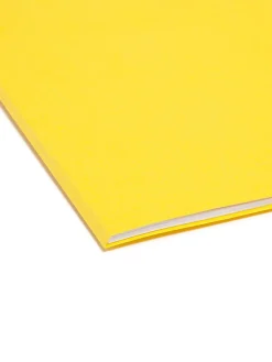 Smead® Color File Folders, Legal Size, 1/3 Cut, Yellow, Box Of 100
