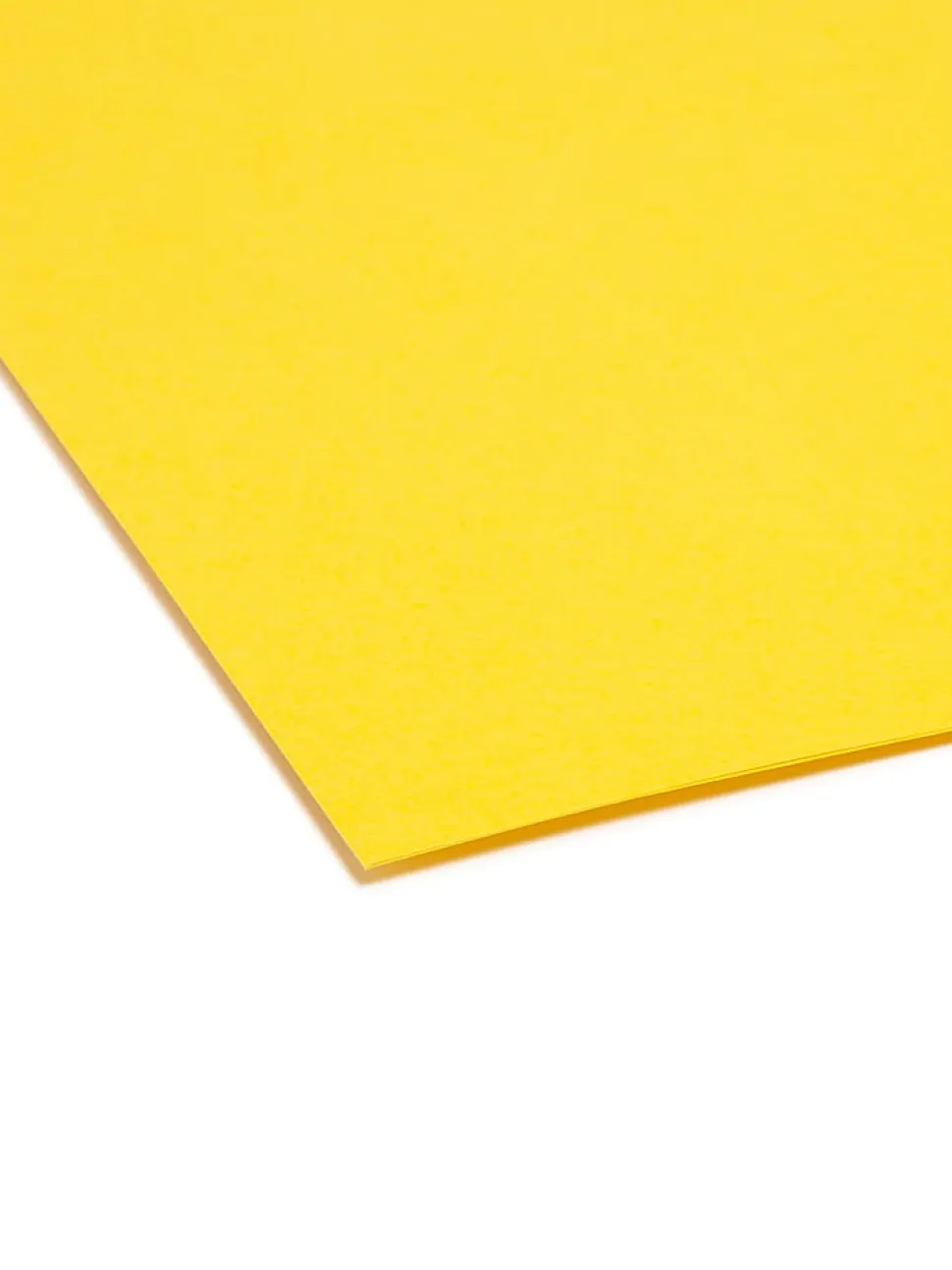 Smead® Color File Folders, Legal Size, 1/3 Cut, Yellow, Box Of 100