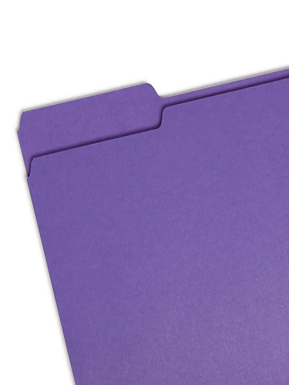 Smead® Color File Folders, Letter Size, 1/3 Cut, Jewel Tones, Box Of 100