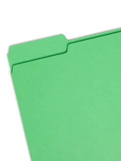 Smead® Color File Folders, Letter Size, 1/3 Cut, Brights, Box Of 100