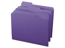 Smead® Color File Folders, Letter Size, 1/3 Cut, Orange, Box Of 100