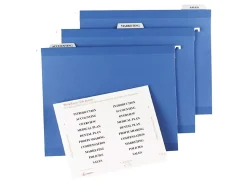 Smead® Color File Folders, With Reinforced Tabs, Legal Size, 1/3 Cut, Red, Box Of 100