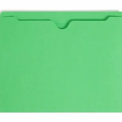 Smead® Color File Jackets, Letter Size, Green, Pack Of 100