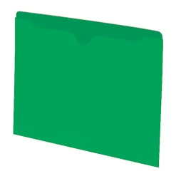 Smead® Color File Jackets, Letter Size, Green, Pack Of 100