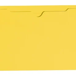 Smead® Color File Jackets, Letter Size, Yellow, Pack Of 100
