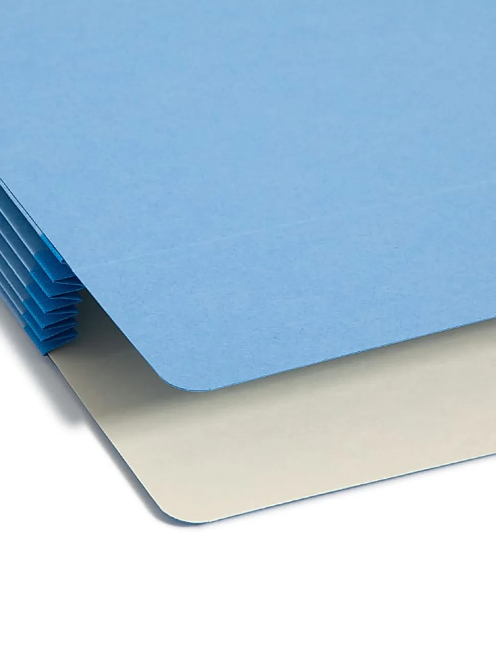 Smead® Color File Pockets, 5 1/4" Expansion, 9 1/2" x 14 3/4", Blue