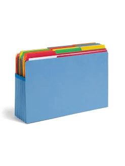 Smead® Color File Pockets, 5 1/4