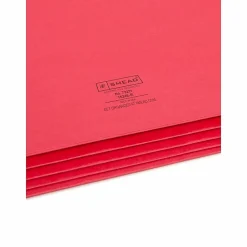 Smead® Color File Pockets, Letter Size, 3 1/2