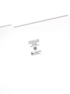 SmeadĀ® 1/3-Cut 2-Ply Color File Folders, Legal Size, White, Box Of 100