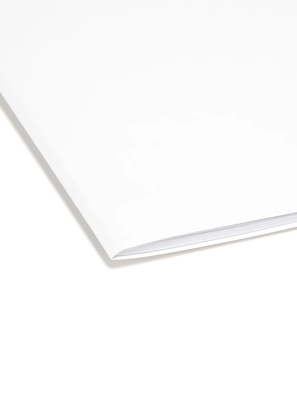 Smead® 1/3-Cut 2-Ply Color File Folders, Letter Size, White, Box Of 100