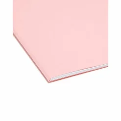SmeadĀ® 1/3-Cut 2-Ply Color File Folders, Legal Size, Pink, Box Of 100