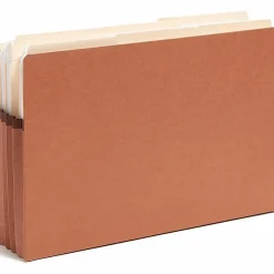 Smead® 2/5-Cut Top-Tab File Pockets, Legal Size, 3 1/2