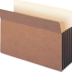 Smead® Easy-Access Top-Tab Tyvek® File Pockets, Legal Size, 5 1/4