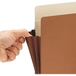 Smead® Easy-Access Top-Tab Tyvek® File Pockets, Legal Size, 5 1/4