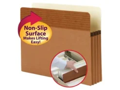 Smead® Easy Grip® Pockets, 3 1/2