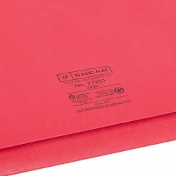 Smead® Elastic Closure Expanding School Wallets, Letter Size, 2