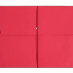 Smead® Elastic Closure Expanding School Wallets, Letter Size, 2