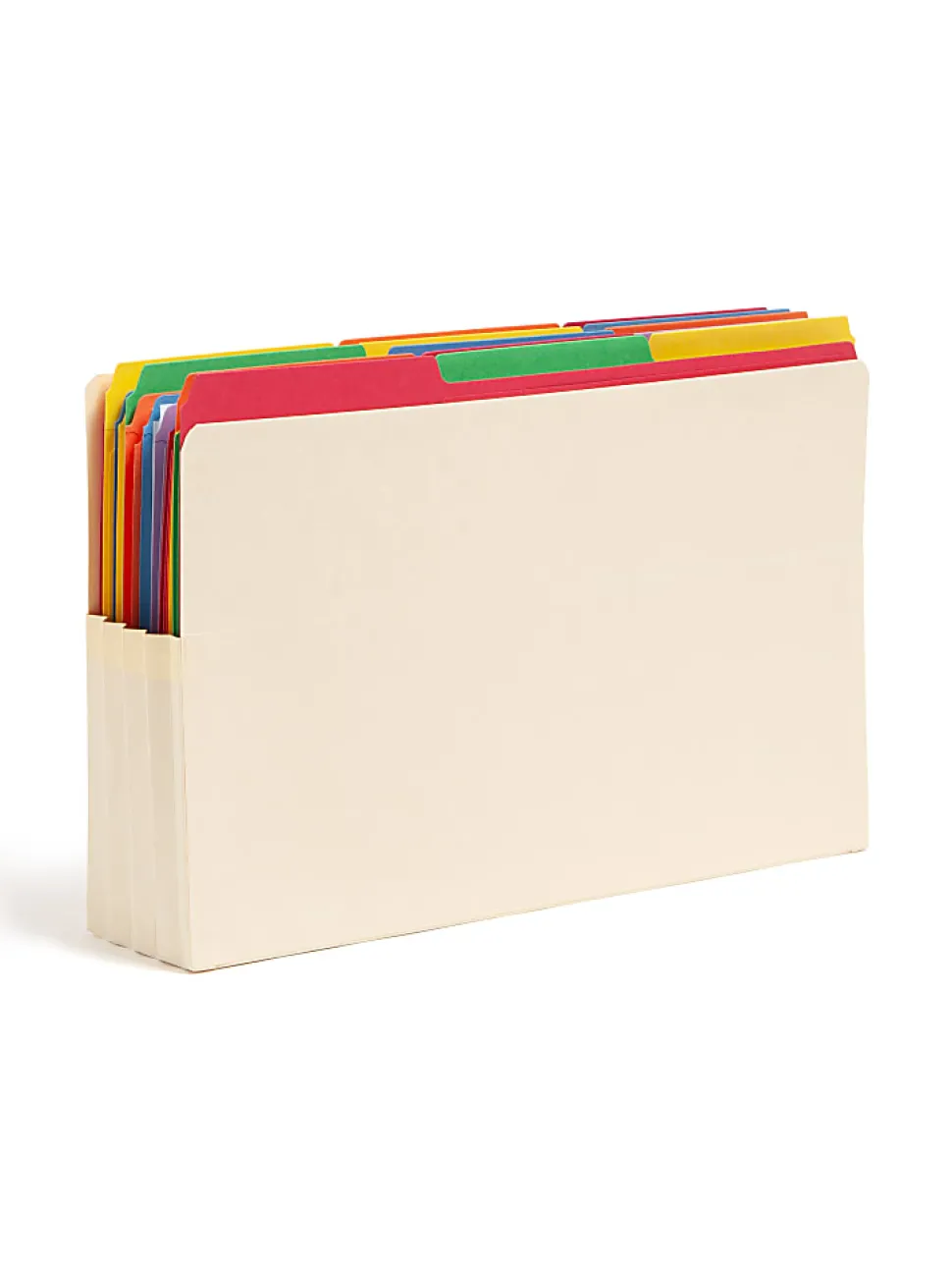 Smead® End-Tab File Pockets , Legal Size (8 1/2" x 14"), 3 1/2" Expansion, Manila, Box Of 25