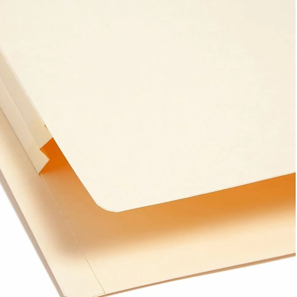 Smead® End-Tab File Pockets , Legal Size (8 1/2" x 14"), 1 3/4" Expansion, Manila, Box Of 25