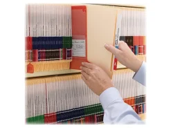 Smead® End-Tab Folders With Fastener, 8 1/2