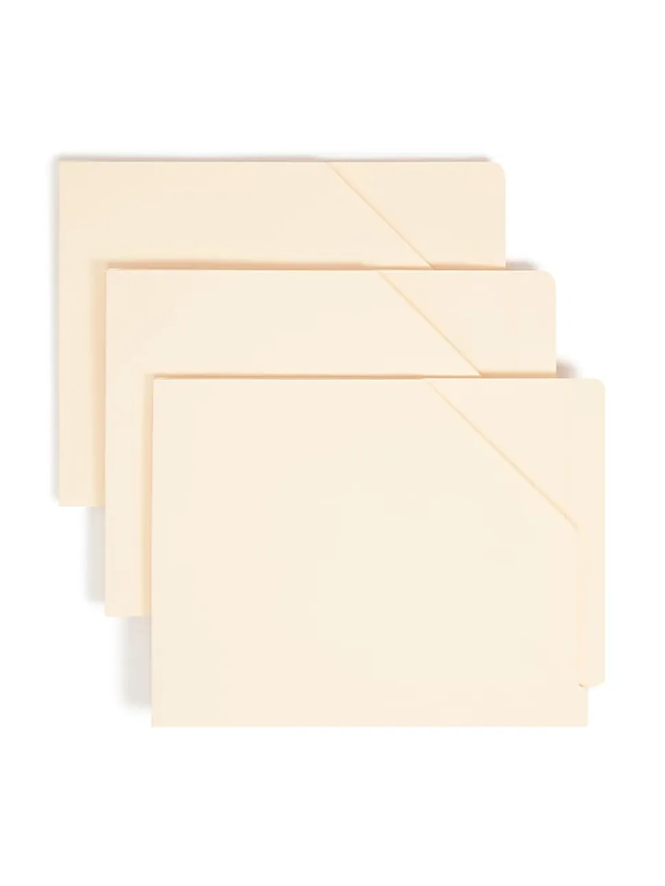 Smead® End-Tab Jackets, 9 1/2" x 12 1/4", Manila, Pack Of 100