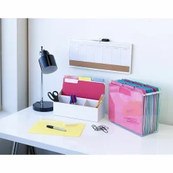 SmeadĀ® Erasable FasTabĀ® Hanging Folders, Letter Size, Assorted Colors, Box Of 18