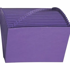 Smead® Expanding A-Z Files Without Flap, Letter Size, 7/8