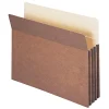 Smead® Expanding File Pockets, 3 1/2" Expansion, 9 1/2" x 11 3/4", 30% Recycled, Redrope