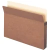 Smead® Expanding File Pockets, Redrope, 1 3/4" Expansion, Letter Size, 30% Recycled, Redrope, Pack Of 25