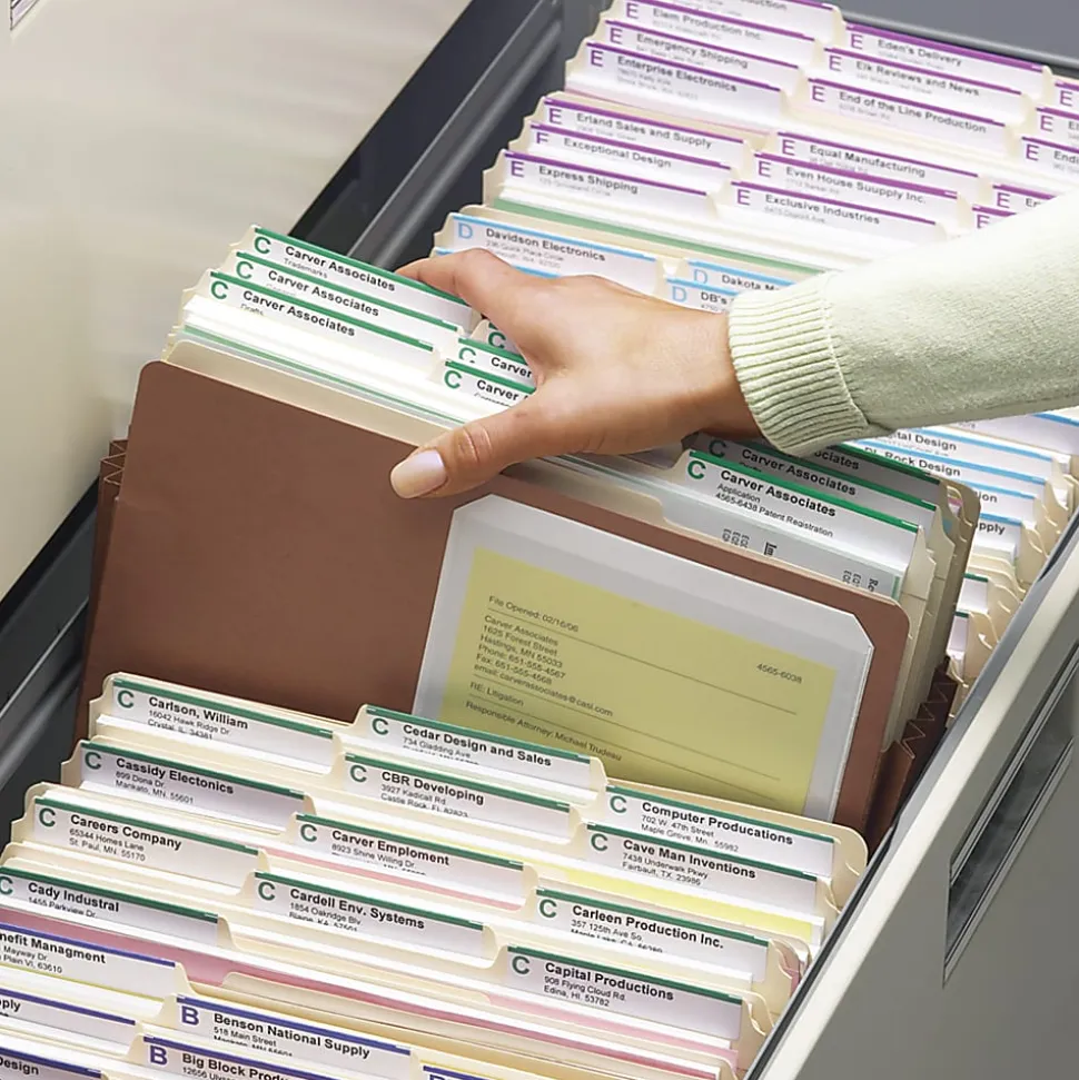 Smead® Expanding File Pockets, 5 1/4" Expansion, 9 1/2" x 11 3/4", 30% Recycled, Redrope, Pack Of 10