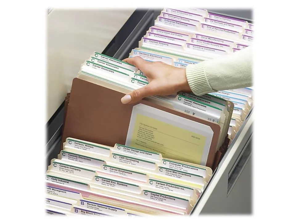 Smead® Expanding File Pockets, 5 1/4" Expansion, 9 1/2" x 11 3/4", 30% Recycled, Redrope, Pack Of 10