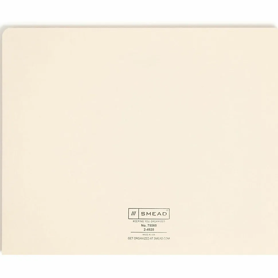 Smead® Expanding Reinforced Top-Tab File Jackets, 2" Expansion, Letter Size, Manila, Box Of 50 (75560)