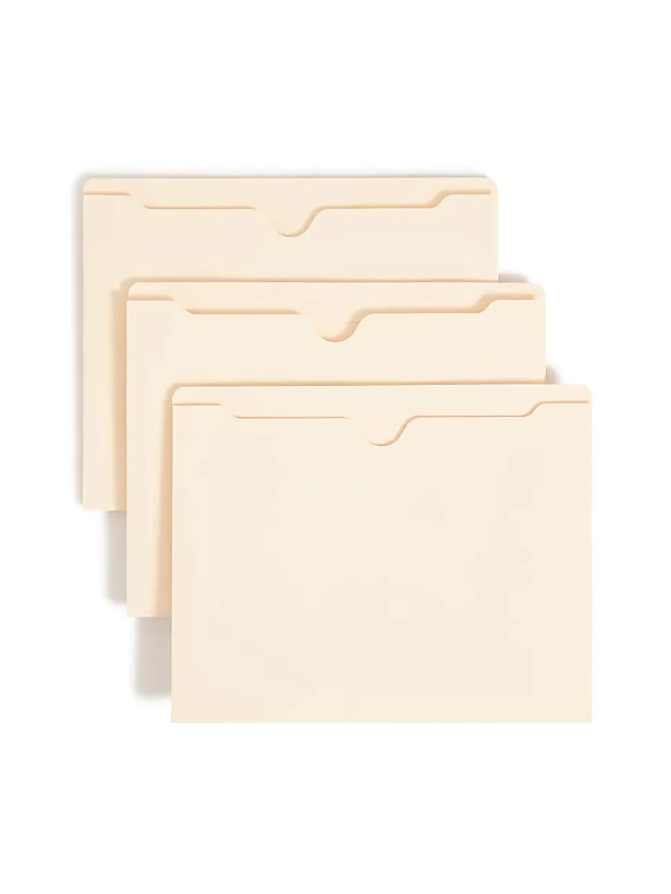Smead® Expanding Reinforced Top-Tab File Jackets, 2" Expansion, Letter Size, Manila, Box Of 50 (75560)