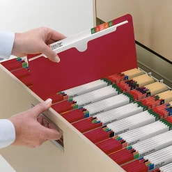 Smead® Expanding Reinforced Top-Tab File Jackets, 2
